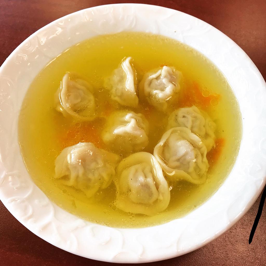 Soup With Dumplings And Carrots